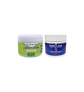 Çörek Otu Kremi 150 ml Ağrı Kremi + Painclass Kuyruk Yağı Ağrı Kremi 150 ml Fıtık ve Eklem Ağrılarına Masaj Seti