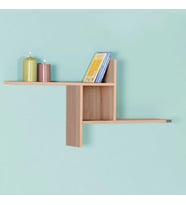 Adore Mobilya Dekoratif Duvar Rafı - Sonoma 100x50x18 cm (GxYxD)