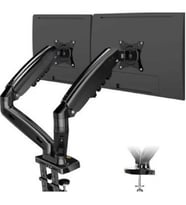 DY-02 PROFESYONEL AMORTİSÖRLÜ ÇİFTLİ MONİTÖR ASKI KOLU 17" - 32"