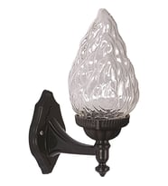 AVONNI BAP-68191-1BSY-M2 Siyah Boyalı Dış Mekan Aydınlatma E27 ABS Akrilik Cam 25x15cm