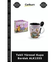 Özel Üretim Hediyelik Mutfak Tasarım Tekli Yöresel Kupa Bardak ALK1555