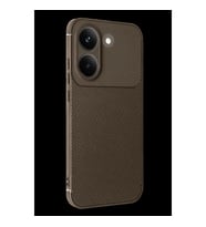 Poco X8 Pro Auto Focus Karbon Kapak - Kahverengi