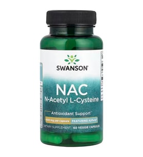 N-acetyl Cysteine Antioxidant Support 600 mg 60 Kapsül