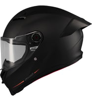 Motosiklet Kask Full Face ECE 22.06R Fenix Solid A1 Mat Siyah Motor Kaskı