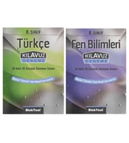 TUDEM YAYINLARI 8.SINIF LGS TÜRKÇE - FEN BİLİMLERİ 20 SORULUK 20 Lİ DENEME
