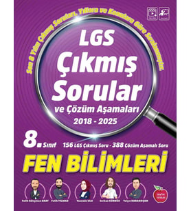 Newton Lgs Çıkmış Sorular Fen Bilimleri Yeni 2018 - 2025