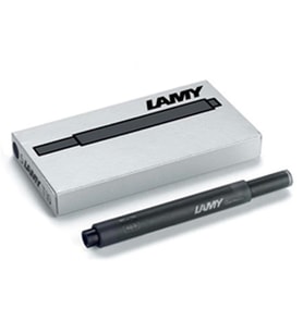 LAMY T10S 5'Lİ DOLMA KALEM KARTUŞU SİYAH