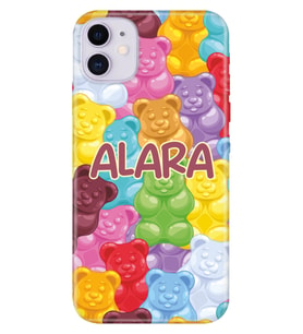 iPhone 7 XS XR 11 12 13 14 15 16 17 Air Pro Max Plus Mini Kılıf İsim Yazılı Kişiye Özel Model-15 (Çok Renkli)
