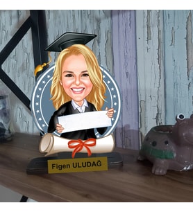 romeo mezunıyet karikatür biblo