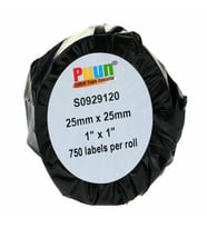 PUUN®Dymo Lw S0929120 Çok Amaçlı Muadil Adres Etıketı 750 Etiket/paket 25MM x 25M Labelwriter LW310, LW320, LW330, LW400, (Çok Renkli)