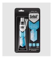 Mey İthalat® Selsil Mutfak ve Duşakabin Silikonu Şeffaf 50 ml