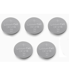 Yuma CR1216 Süper Lityum 3V 5’li Kart Düğme Pil