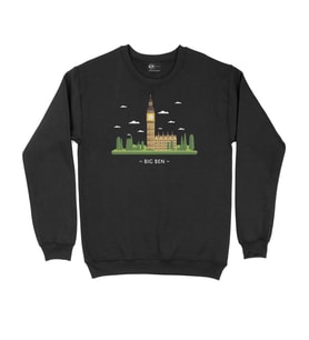 Big Ben Siyah Sweatshirt