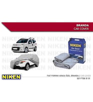 Fiat Fiorino (araca özel üretim) Oto Branda Araç Örtüsü tüm modeller Niken (Gri)