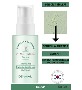 Dermal CICA x Mide Serum Centella Asiatica ve Seramid Özlü Serum 50 ML  