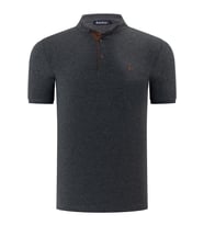 T8560 DEWBERRY T-SHIRT-DÜZ ANTRASİT (Karışık)