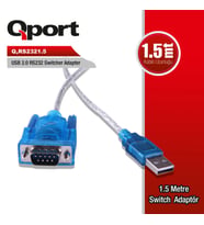 QPORT Q-RS2321.5 USB to RS232 ÇEVİRİCİ