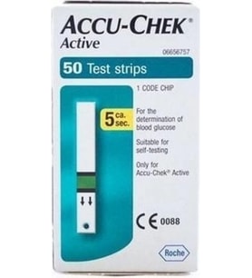 Accu-Chek Şeker Strip Active 50'li