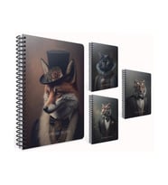 GIPTA SUPREME NOTES SPİRALLİ SERT KAPAK 17x24 120YP. KARELİ DEFTER
