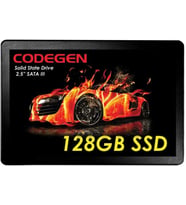 CODEGEN 128GB CDG-128GB-SSD25 560- 500MB/s SSD SATA-3 Disk