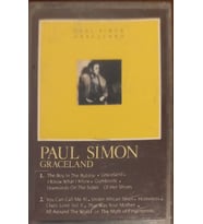 (Plak Değildir KASET tir) Paul Simon Graceland Kaset
