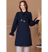 Asil Tesettür Tunik Bordo