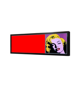 Marilyn Monroe Pop Art Çerçeveli Mdf Tablo