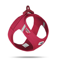 Curli Vest Göğüs Tasması Clasp Air-Mesh Kırmızı 3XS