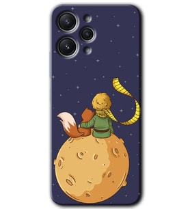 Redmi 12 Kılıf HD Desen Baskılı Arka Kapak - Küçük Prens