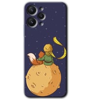 Redmi 12 Kılıf HD Desen Baskılı Arka Kapak - Küçük Prens