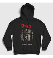 Presmono Unisex Siyah The Gray Chapter Slipknot Kapüşonlu Sweatshirt 294248tt