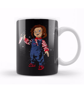 Child's Play -Good Guys  Chucky Kupa Bardak Porselen