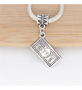 Takantakana Worldshop, Pandora, Bileklik Uyumlu, Gümüş, Charm  (1Adet)