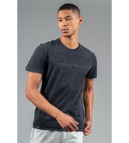 Maraton Comfort Erkek Bisiklet Yaka Siyah T-shirt