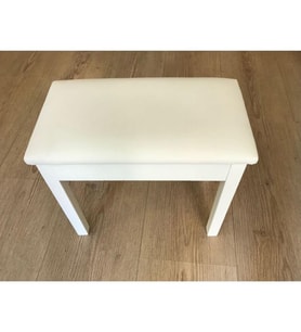Cremonia PTCWHL Piyano Taburesi  70 cm - Beyaz