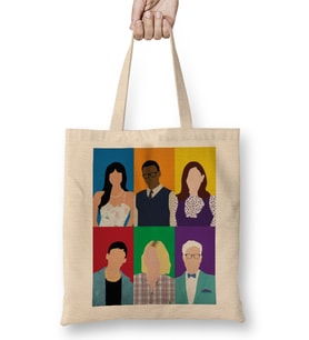 The Good Place 07 Bez Çanta Uzun Saplı