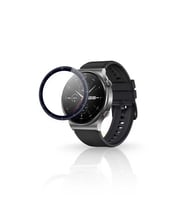 Huawei Watch GT2 Pro Uyumlu Zore PMMA Pet Saat Ekran Koruyucu (Siyah)