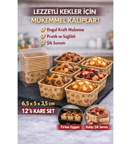 Molino Mln-11057 Kare Desenli Kek Kalıbı