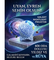 Galaksi Gece Lambası Projektörü - Dinozor Yumurtası Tasarımlı Yıldız Projeksiyonu, Oda Dekorasyonu