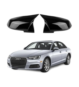 Audi A4 B9 2016-2021 Batman Parlak Siyah Ayna Kapağı