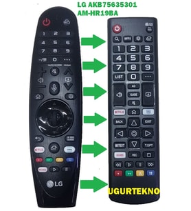 LG AKB75635301 AM-HR19BA SMART LCD-LED KUMANDASI