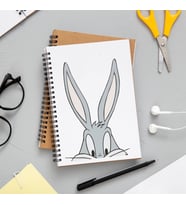 Bugs Bunny Tasarımlı Defter