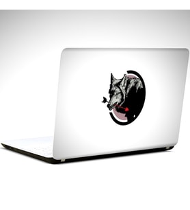 Kurt ve Ok Laptop Sticker 19 inch (40,5X27CM)