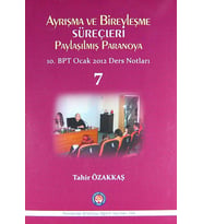 Ayrışma Ve Bireyleşme Süreçleri - Paylaşılmış Paranoya 7 (Krem)