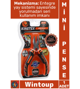 #Pense Hassas İşler Hobi Takı Tasarım Montaj Tamir El Aleti Yaylı Mini Çelik Pense 4.5 İnç 115 Mm