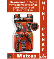 #Pense Hassas İşler Hobi Takı Tasarım Montaj Tamir El Aleti Yaylı Mini Çelik Pense 4.5 İnç 115 Mm