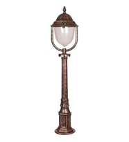 AVONNI BSU-68212-BKR-M2-B Kahverengi Boyalı Dış Mekan Aydınlatma E27 ABS Polikarbon Cam 30cm