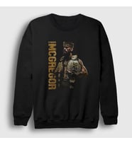 Presmono Unisex Siyah King Ufc Conor McGregor Sweatshirt 311761tt