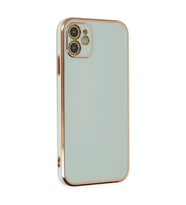 Apple iPhone 12 Kılıf Volet Silikon - Açık Yeşil