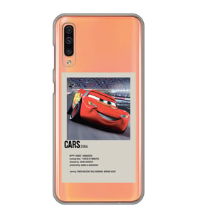 Samsung Galaxy A30S/A50/A50S Uyumlu Cars Mcqueen Desenli Şeffaf Telefon Kılıfı